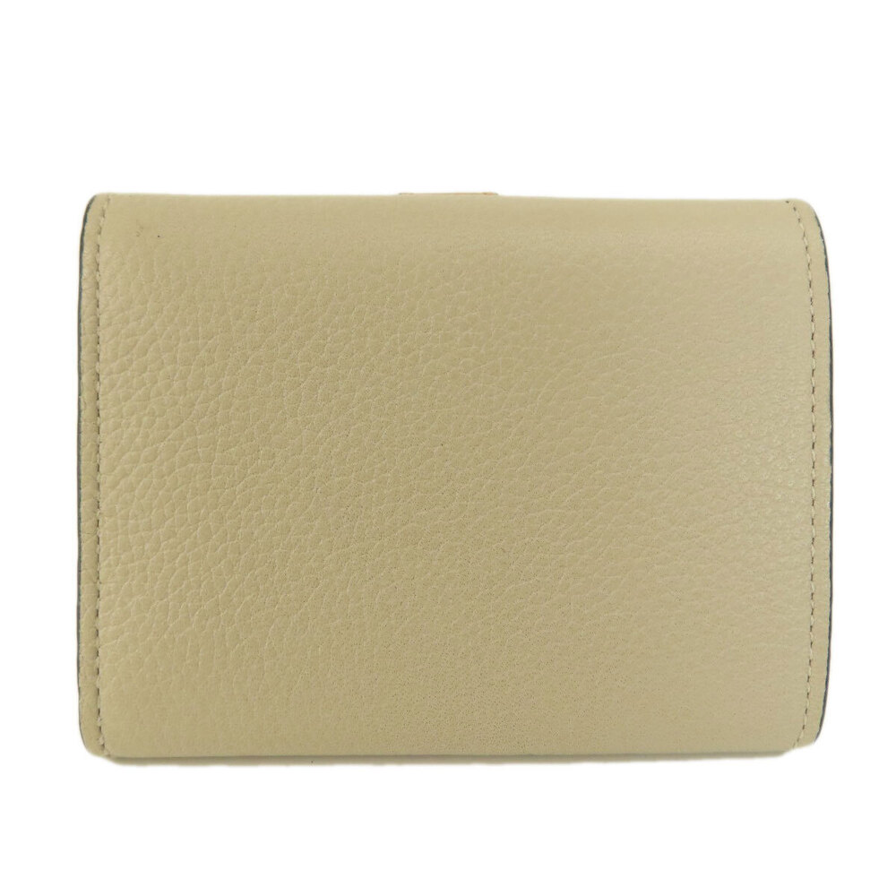 Loewe Anagram fold Wallet Bi Leather Black